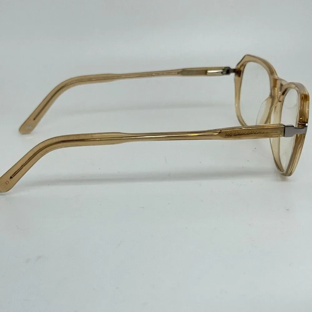 MŌ EYEWEAR “MOVE” 496A Beige Clear Eyeglasses Frame 52-16-145‎ H14078